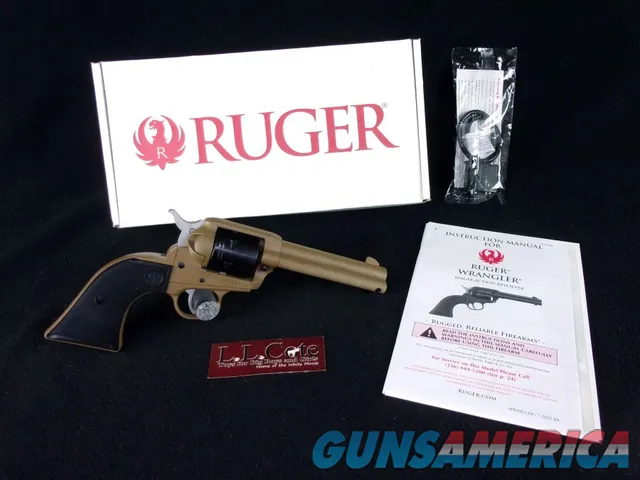 Ruger Wrangler 22lr 4.6" Dark Earth Cera...