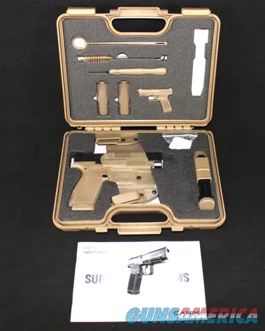 Canik METE MC9LS 9mm Two-Tone 3.63” FDE ...