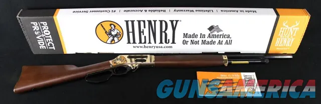 Henry Side Gate 45-70 Govt Brass Walnut ...