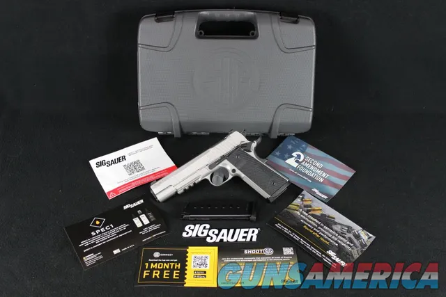 Sig Sauer 1911 X Stainless 45ACP 5" Opti...