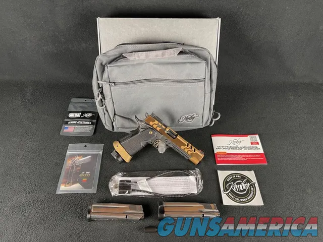 Kimber 2K11 Target Optic Ready 9mm Coyote PVD 5" NEW 3500053