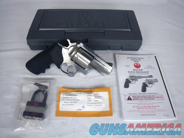 Ruger Super Redhawk Alaskan 454 Casull/4...