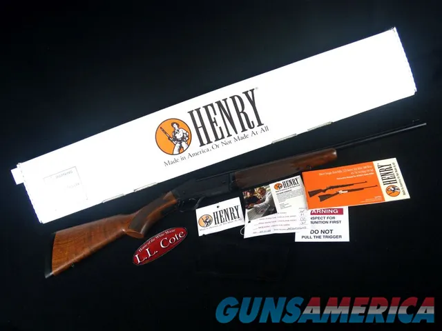 Henry Single Shot 308 Win 22" Walnu...