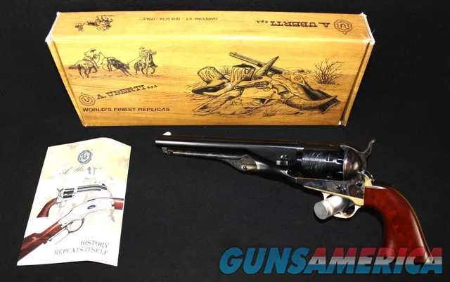 Uberti 1861 Navy Civil Brass 36 Cal 7.5”...