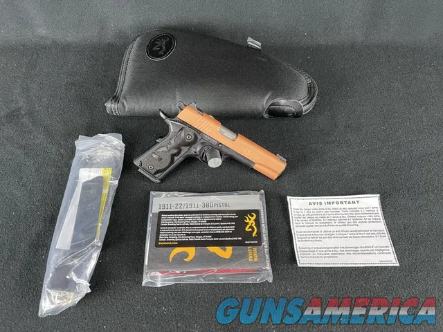 Browning 1911-380 Black Label Copper Ful...