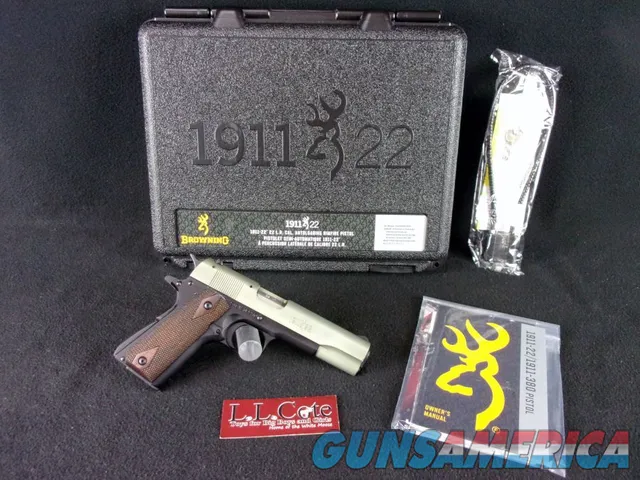 Browning 1911-22 Matte Gray 22lr 4.25" N...
