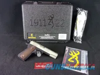 Browning 1911-22 Matte Gray 22lr 4.25" NEW 051879490