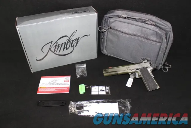 Kimber Rampart 1911 45 ACP OD Green 5” N...
