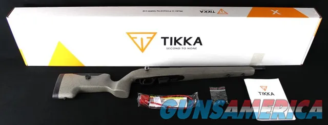 Tikka T1x UPR 22lr Speckled Gray 16” Thr...