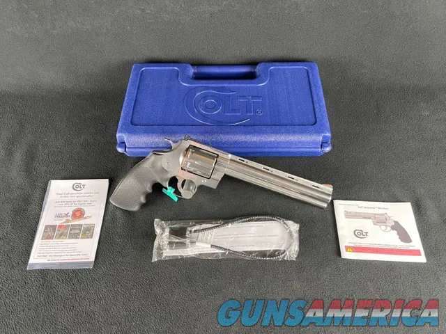 Colt Anaconda 45 Colt 8" Stainless NEW Revolver SP8RTS-45C