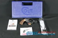 Colt Night Cobra Special .38 Spl +P 2" Blued Wood Grips NEW MB2WBB