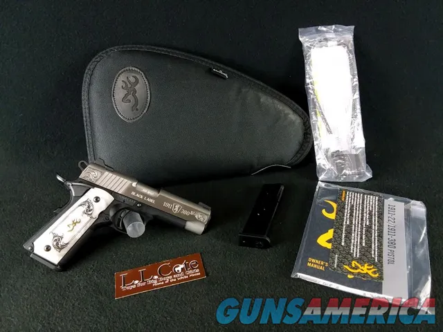 Browning 1911-380 Medallion Engraved 380...