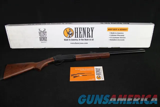 Henry Single Shot 12ga Slug 24" 3&q...