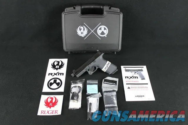 Ruger RXM 9mm 4.5" Threaded Gray/Black 1...