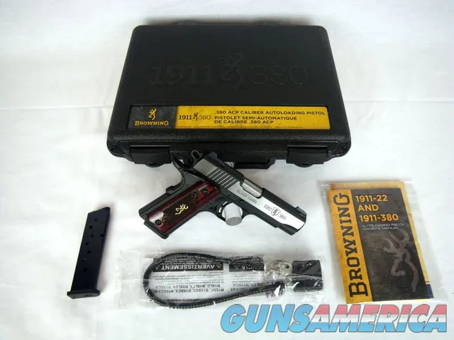 Browning 1911-380 Medallion Pro 380ACP 3-5/8" NEW