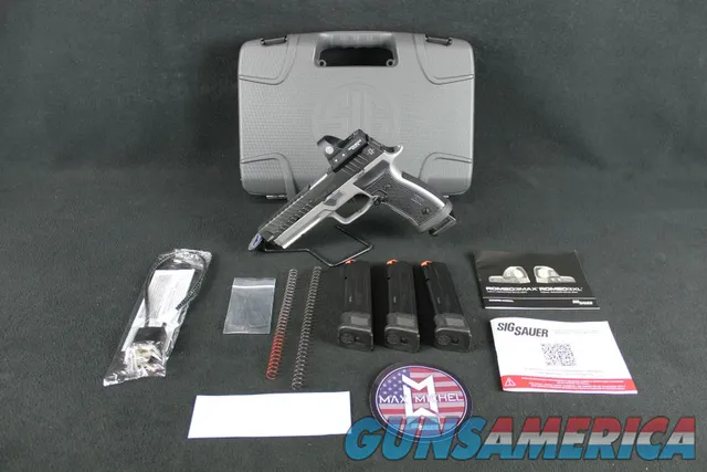 Sig Sauer P320-MAX SXG 9mm 5" Bull Barrel Romeo3MAX NEW 320SXG5-9-MAXM