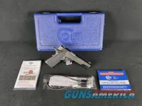 Colt Model 80 Combat Elite Government 45ACP Stainless 5" NEW O1070CE