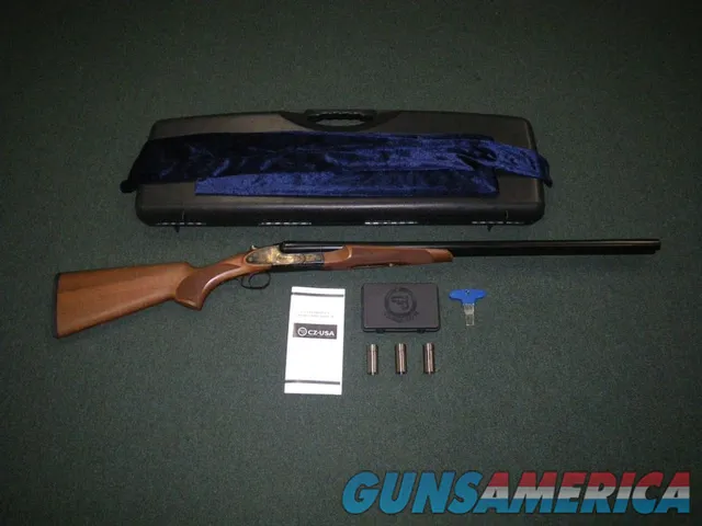 CZ Sharp Tail 12ga 3" Wood/Blued 28" NEW...