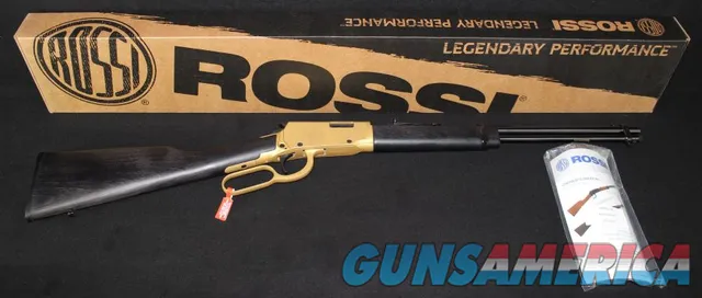 Rossi Rio Bravo 22lr Cerakote Gold 18� N...