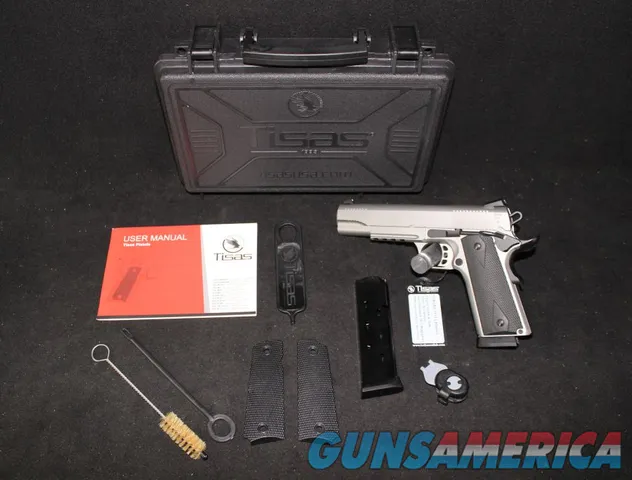 Tisas 1911 Duty SS45R 45acp 5” Stainless...