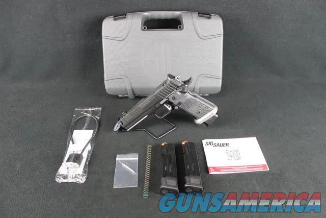 Sig Sauer P211-GTO 9mm 4.4" Bull Barrel Black NEW SAO 211F-9-GTO