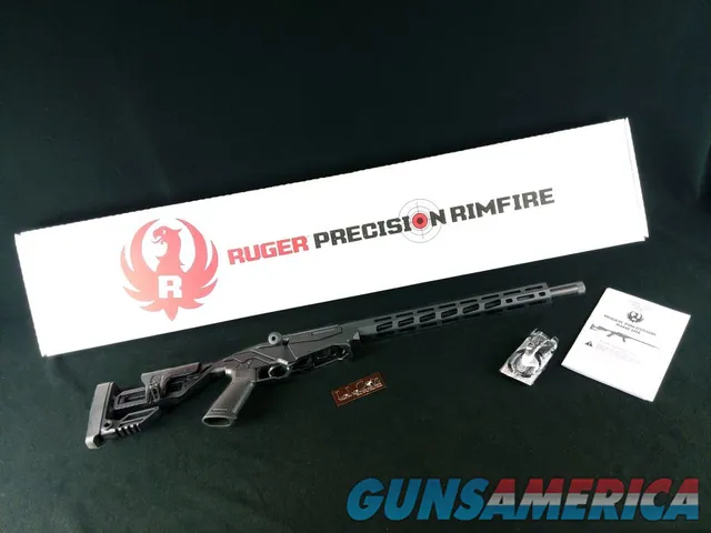 Ruger Precision Rimfire 22lr 18" Black N...