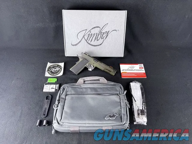 Kimber Rampart 1911 10mm OD Green Cerako...
