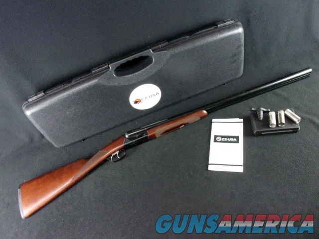 CZ Bobwhite G2 12ga 3" 28" Gloss Blued/W...