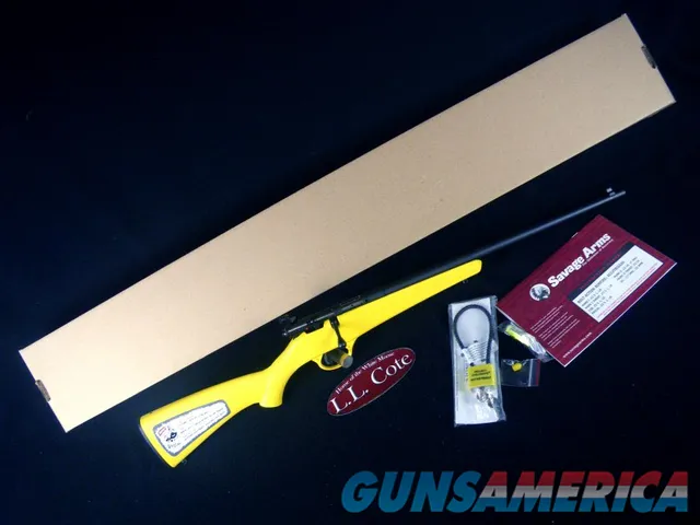 Savage Rascal Synthetic Yellow 22lr 16.1...