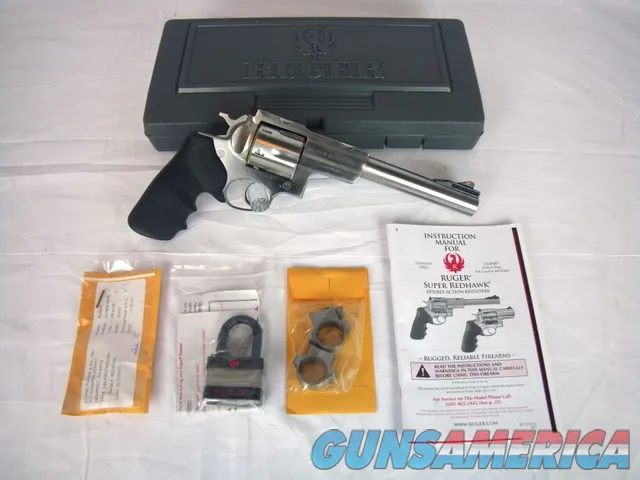 Ruger Super Redhawk 44 Rem Mag 7.5" Scop...
