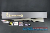 Browning A-Bolt III 308 Win 22" Threaded OD Green/Tungsten NEW 035842218