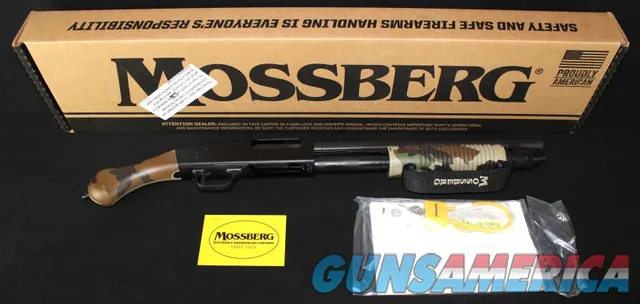 Mossberg 590 Shockwave 12ga Woodland Cam...