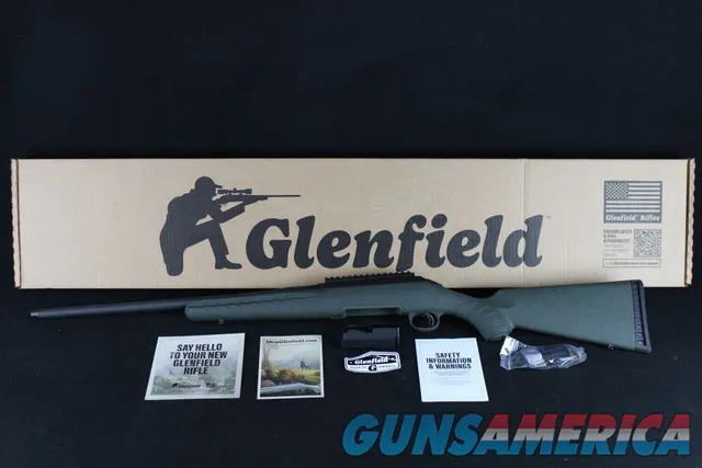 Glenfield Model A 30-06 Spfld 20" Matte Black/Green Splatter NEW 52002