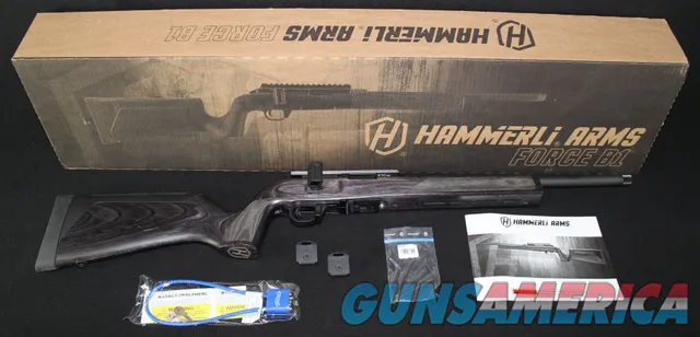 Hammerli Force B1 22lr Wood Threaded 16”...