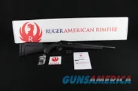 Ruger American Rimfire 22WMR 16.1" Threaded NEW Black 8392