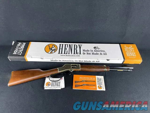 Henry Big Boy Brass Side Gate Carbine 35...