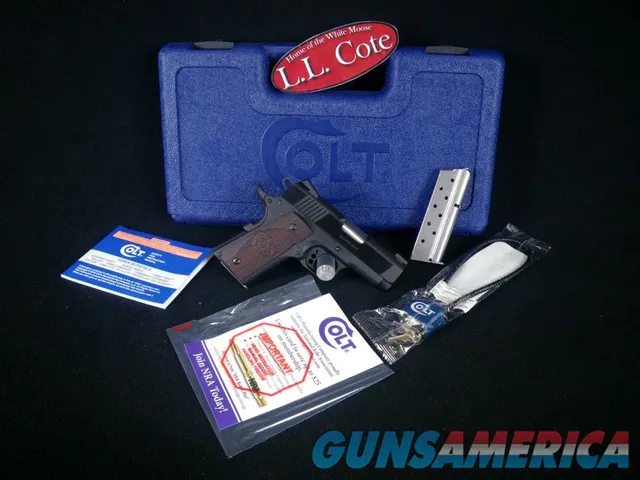 Colt Defender 9mm 3" Blued/Wood 8+1 NEW ...