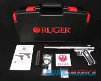 Ruger Mark IV Target Stainless 22lr 10” NEW 40174