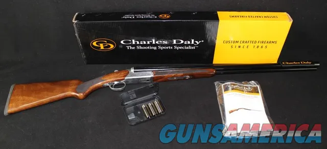Charles Daly 500 Engraved 12ga 28" Walnu...