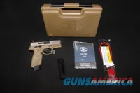 FN 502 22 LR Flat Dark Earth 4.6” NEW FDE 66-101006