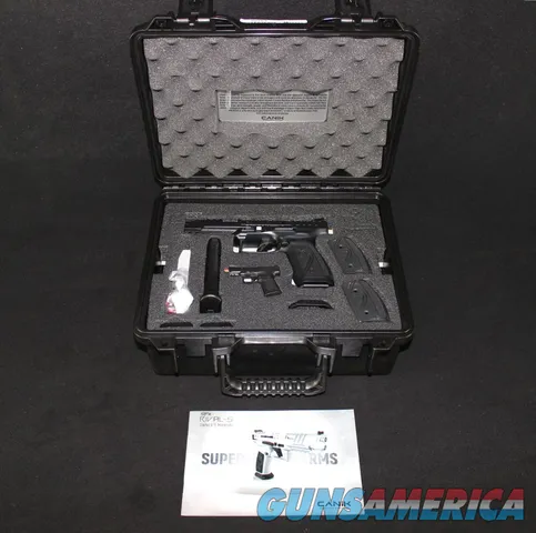 Canik SFx Rival-S 9mm Dark Side Optic Ready 5” Matte Black NEW HG7010-N