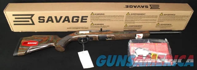 Savage A22 BNS-SR 22LR Laminate 18” Thre...