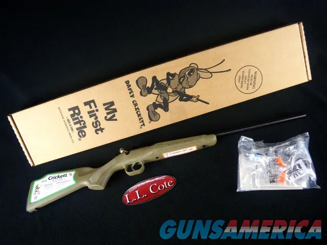 KSA Crickett Desert Tan 22lr 16.125" NEW KSA2235