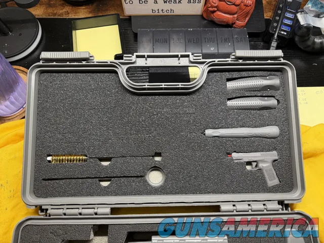 Canik TP9 SFx Rival 9mm Gray/Gold Competition Pistol