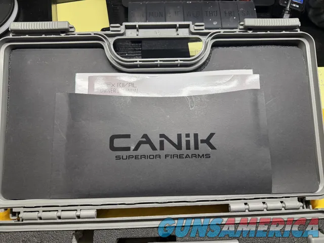 Canik TP9 SFx Rival 9mm Gray/Gold Competition Pistol