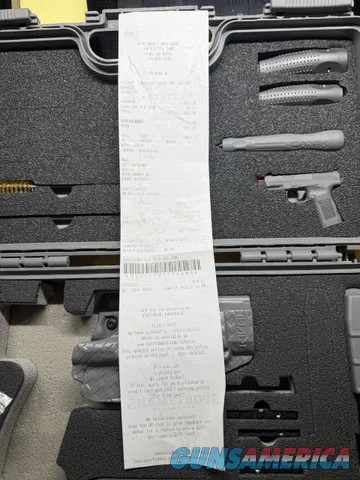 Canik TP9 SFx Rival 9mm Gray/Gold Competition Pistol