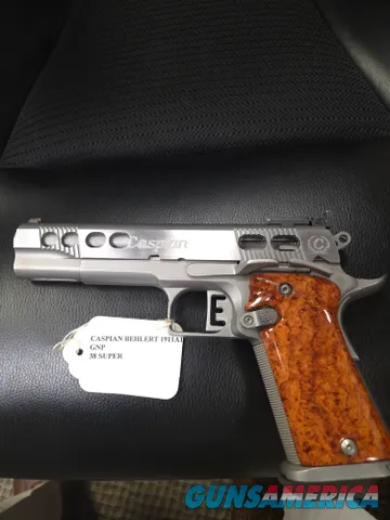 Caspian Behlert 1911A1 GNP .38 Super Custom Pistol