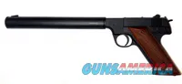 High Standard HD Military .22 LR Suppressed Pistol