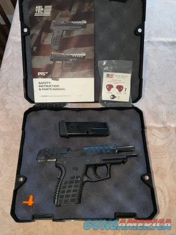 Kel-Tec P15 9mm Micro-Compact, Case & Ex...