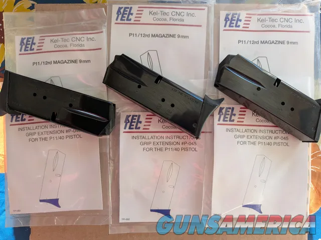 Kel-Tec P15 9mm Micro-Compact, Case & Extras